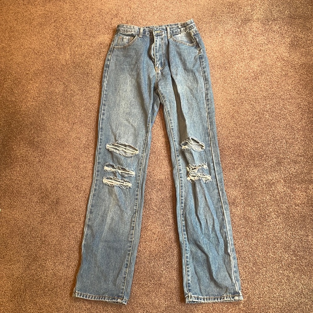 SHEIN mom jeans, size small